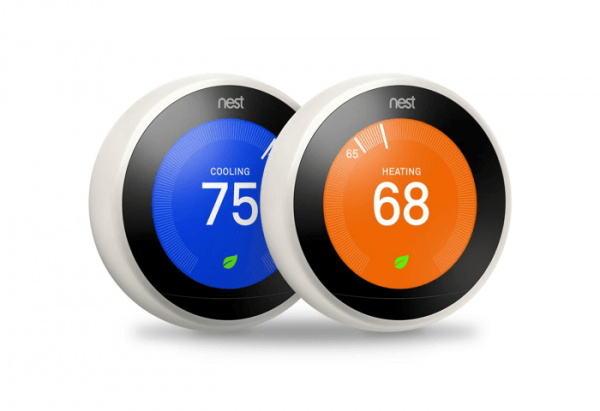 Google Nest Learning Thermostat with Installation - Stainless Steel - Image 2